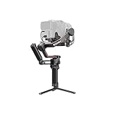 DJI RS 3 Pro Combo – 3-Achsen Gimbal-Stabilisator für DSLR- und Kinokameras, automatische Achsensperren, verlängerte Carbon-Achsenarme, 4,5 kg getestete Zuladung, LiDAR-Fokus, O3 Pro Übertragung