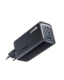 Anker USB C Ladegerät, 737 Charger GaNPrime 120W, PPS 3-Port schnell kompakt, Netzteil für MacBook Pro/Air, iPad Pro, Galaxy S22/S21, Dell XPS 13, Note 20/10+, iPhone 15/Pro, Pixel und mehr