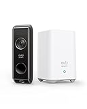 eufy Security Video Doorbell S330, Türklingel mit Kamera & Homebase, Bewegungssensor, Paketerkennung, 2K, gebührenfrei, 16GB Speicher, Nachtmodus, Videoüberwachung