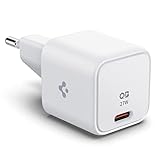 Spigen USB C Ladegerät, 27W Wandladegerät, 25W Schnelles Ladegerät Typ C, USB C PD PPS Aufladung für Galaxy S24 S23 Ultra Plus S22 FE Z Fold Flip 5 4 3 iPhone 15 14 13 Plus Pro Max Mini Plus iPad Air