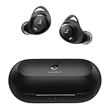 soundcore A1 In Ear Sport Bluetooth Kopfhörer, Wireless Earbuds mit Individuellem Sound, 35H Wiedergabe, Kabelloses Aufladen, USB-C Charging, IPX7 Wasserschutz, Tastensteuerung