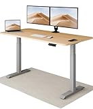 Desktronic Höhenverstellbarer Schreibtisch 160x80 cm - Stabiler Schreibtisch Höhenverstellbar Elektrisch - Standing Desk mit Touchscreen und Integrierten Ladesteckern