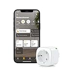 Eve Energy (HomeKit) - Smarte Steckdose, misst Stromverbrauch, schaltet Geräte EIN/aus, Siri-Sprachsteuerung, Zeitschaltuhr, Fernzugriff, Keine Bridge nötig, TÜV-Zertifiziert, Thread, Apple