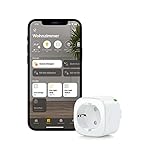 Eve Energy (HomeKit) - Smarte Steckdose, misst Stromverbrauch, schaltet Geräte EIN/aus, Siri-Sprachsteuerung, Zeitschaltuhr, Fernzugriff, Keine Bridge nötig, TÜV-Zertifiziert, Thread, Apple