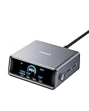 Anker Prime 250W USB-C Ladegerät, Ultra-schnelle 6-Port GaN Ladestation, 2,26' LCD-Display und Smart Control Regler, kompatibel mit MacBook Pro/Air, iPhone 16/15/14, Pixel, Galaxy, Apple Watch & mehr