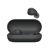 Sony WF-C700N kabellos, Bluetooth, Noise Cancelling Kopfhörer (kleine, leichte Kopfhörer mit Bluetooth Multipoint Connection, IPX4, bis zu 20h Akkulaufzeit, Schnellladung, iOS & Android) Schwarz