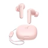 soundcore by Anker P20i Kabellose Bluetooth Kopfhörer in-Ear, 10mm Treiber, Bluetooth 5.3, Anpassbarer EQ, 30 Std. Spielzeit, IPX5 wasserfest, 2 Mikros mit KI, einzeln verwendbar (rosa)