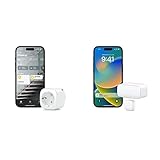 Eve Smarte Gerätesteuerung (Matter) - 1 Eve Energy & 1 Eve Door & Window, Matter & Thread, für Apple Home, Alexa, Google Home, SmartThings, Thread Border Router erforderlich