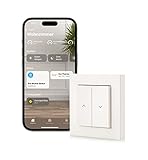 Eve Shutter Switch (Apple Home) - Smarte Rollladensteuerung mit integrierten Zeitplänen, Adaptive Beschattung, Siri-Sprachsteuerung, Zeitschaltuhr, Fernzugriff, keine Bridge nötig, Bluetooth/Thread