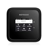 NETGEAR Nighthawk M6 (MR6150), 5G Router Sim-Karte WiFi 6, Tragbarer 5G LTE Modem Router, Mobiler WLAN Sim Karten Router für zu Hause, 4G/5G Hotspot, Ultraschnell, bis zu 2.5 GBit/s