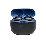 JBL Tune 125 TWS In-Ear Bluetooth-Kopfhörer in Blau – Kabellose Ohrhörer mit integriertem Mikrofon – Musik Streaming bis zu 8 Stunden mit nur einer Akku-Ladung – Inkl. Ladecase