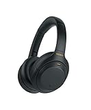 Sony WH-1000XM4 kabellose Bluetooth Noise Cancelling Kopfhörer (30h Akku, Touch Sensor, Headphones Connect App, Schnellladefunktion, optimiert für Amazon Alexa, Headset mit Mikrofon) Schwarz