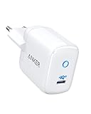 Anker USB C Ladegerät PowerPort III Mini 30W Power IQ 3.0 kompaktes Power Delivery Typ-C Ladegerät für iphone 11/11 Pro/11 Pro max/XR/XS/X/8, iPad Pro, MacBook, Galaxy S10/9,Pixel,Mate 20 Pro usw