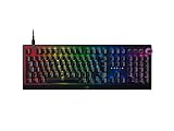 Razer BlackWidow V3 Pro (Green Switch) - Kabellose Mechanische Gaming Tastatur (Klickende Mechanische Switches, RGB Chroma, Handballenauflage, Bluetooth, USB-C) QWERTZ DE-Layout | Schwarz