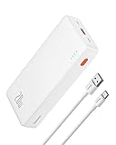 Baseus Powerbank 20000mAh Power Bank 20W Schnelles Aufladen, Externer Handyakkus PD QC Ladegerät mit USB C in&Out, Powerbank USB C Klein für iPhone 15 14 13 12 11 Samsung S23 S22 iPad Xiaomi Huawei