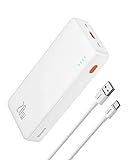 Baseus Powerbank 20000mAh Power Bank 20W Schnelles Aufladen, Externer Handyakkus PD QC Ladegerät mit USB C in&Out, Powerbank USB C Klein für iPhone 15 14 13 12 11 Samsung S23 S22 iPad Xiaomi Huawei