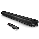 Soundbar 2.0 für TV Geräte,SAKOBS 110dB 80W 84cm Bluetooth 5.0 Lautsprecher für Heimkino,HDMI,AUX,SPDIF/Optisch,Sound bar,3D Surround Sound für Monitore