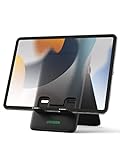 UGREEN Tablet Ständer Tablet Halterung Tisch Völlig Klappbar Stand Tablet Halter Handyhalter kompatibel mit 12.9 Zoll iPad Pro 2021, iPad Mini Air 3 4, iPhone 14, Galaxy Tab A7, Surface Pro (Schwarz)