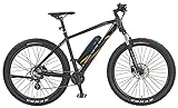 Prophete Unisex – Erwachsene E-Bike Graveler eM100 27,5' He RH48 Trekking, Schwarz, orange, türkis