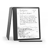 Kindle Scribe (16 GB) – der erste Kindle, der auch EIN digitales Notizbuch ist – mit Paperwhite-Bildschirm (10,2 Zoll, 300 ppi) und Standard-Eingabestift