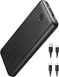 Anker USB C Portable Charger, PowerCore Essential 20000 PD (20W) Power Bank, High-Capacity 20000mAh Power Delivery Battery Pack for iPhone 14/15//15 Pro/15 Pro Max/X, Galaxy (PD Charger Not Included)