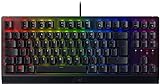 Razer BlackWidow V3 Tenkeyless (Green Switch) - Mechanische Gaming-Tastatur ohne Ziffernblock (Klickende Mechanische Switches, Kompakt, Voll Programmierbare Tasten) QWERTZ DE-Layout | Schwarz