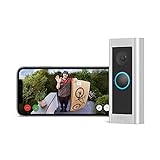 Ring Videotürklingel Pro Kabel (bisher: Video Doorbell Pro 2) von Amazon | Klingel mit Kamera, 1536p HD-Video, Kopf-bis-Fuß-Aufnahme, 3D-Bewegungserfassung, WLAN, festverdrahtet