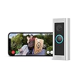 Ring Videotürklingel Pro Kabel (bisher: Video Doorbell Pro 2) von Amazon | Klingel mit Kamera, 1536p HD-Video, Kopf-bis-Fuß-Aufnahme, 3D-Bewegungserfassung, WLAN, festverdrahtet