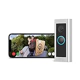 Ring Videotürklingel Pro Kabel (bisher: Video Doorbell Pro 2) von Amazon | Klingel mit Kamera, 1536p-HD-Video, Kopf-bis-Fuß-Aufnahme, 3D-Bewegungserfassung, WLAN, festverdrahtet