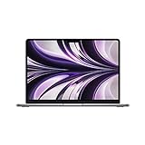 Apple 2022 MacBook Air Laptop mit M2 Chip: 13,6' Liquid Retina Display, 8GB RAM, 512 GB SSD Speicher, beleuchtete Tastatur, 1080p FaceTime HD Kamera. Kompatibel mit iPhone/iPad; Space Grau