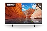 Sony KD-50X80J BRAVIA 127cm (50 Zoll) Fernseher (Android, LED, 4K Ultra HD (UHD), High Dynamic Range (HDR), Google, Smart TV, 2021 Modell) Schwarz