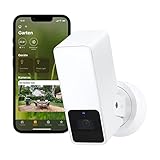 Eve Outdoor Cam (White Edition) – Smarte Überwachungskamera, Flutlicht, Nachtsicht, Bewegungsmelder, Gegensprechanlage, flexible Installation, WLAN, höchster Datenschutz mit Apple HomeKit Secure Video