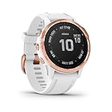 Garmin fenix 6S PRO – schlanke GPS-Multisport-Smartwatch mit 1,2 Zoll Display, vorinstallierten Europakarten, Garmin Music und Garmin Pay. Wasserdicht bis 10 ATM und bis zu 9 Tage Akkulaufzeit