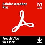 Adobe Acrobat Pro|1 Jahr| PC/Mac|Digital Download