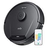 eufy L60 Saugroboter, Ultra Starke 5.000Pa Saugkraft, Staubsauger Roboter mit iPath Laser-Navigation, für gründliche Bodenreinigung, App-Steuerung, ideal für Haare, Teppiche, Hartböden