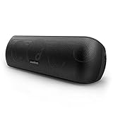 soundcore Motion+ Bluetooth HiFi Lautsprecher mit Hi-Res 30W Audio, Intensiver Bass, Kabelloser, mit App, USB C Konnektivität, Flexibler EQ, 12h Akkulaufzeit, IPX7 Wasserschutz (Schwarz)