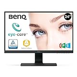 BenQ GW2480 60,5cm (23,8 Zoll) LED Monitor (Full-HD, Eye-Care, IPS-Panel Technologie, HDMI, DP, Lautsprecher) schwarz