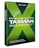 TAXMAN 2023 (für Steuerjahr 2022) | Minibox| Steuererklärungs-Software für Arbeitnehmer, Rentner u. Pensionäre, Familien, Studenten und im Ausland Beschäftigte