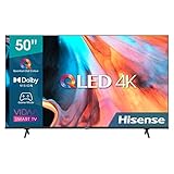 Hisense 50E7HQ QLED Smart-TV 127cm (50 Zoll) Fernseher (4K, HDR, HDR10, HDR10+ decoding, HLG, Dolby Vision, DTS Virtual, 60Hz Panel, Bluetooth, Alexa Built-in, VIDAA Voice)