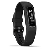 Garmin vívosmart 4 Fitness-Tracker - stilvolles Design, Herzfrequenzmessung, Schlafanalyse (Generalüberholt)