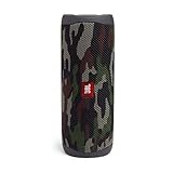 JBL Flip 5 Bluetooth Box in Camouflage – Wasserdichter, portabler Lautsprecher mit umwerfendem Sound – Bis zu 12 Stunden kabellos Musik abspielen