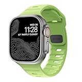 NOMAD Sport Band V2 | für Apple Watch 38/40/41mm | leuchtet im Dunkeln |strapazierfähiges, wasserfestes Uhrenarmband | Glow