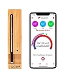 MEATER+ | Neu: Das kabellose, smarte Fleischthermometer mit 50m Reichweite | Für Ofen, Grill, Pfanne und Rotisserie | Perfekter Fleischgenuss via App