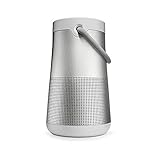 Bose SoundLink Revolve+ (Serie II) Bluetooth speaker – Tragbarer, wasserabweisender kabelloser Lautsprecher mit langer Akkulaufzeit, Silber