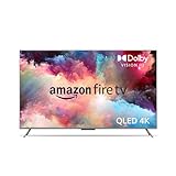 Amazon Fire TV Omni QLED Serie Smart-TV mit 65 Zoll (165 cm), 4K UHD, lokales Dimmen, Sprachsteuerung mit Alexa