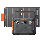 Jackery Solargenerator 300 Plus 40W Mini, 288Wh Tragbares Kraftwerk mit 40W Solarmodul in Buchgröße, LiFePO4 Batterie 300W Leistung für Outdoors RV Camping Notfälle