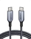 Anker 765 USB-C Kabel (140W 180cm), USB 2.0 Schnellladeleistung für MacBook Pro 2021, iPad Pro, iPad Air 4, Samsung Galaxy S21, Pixel, und mehr, mit Tablet