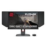 BenQ ZOWIE XL2546K Gaming Monitor (24,5 Zoll, 240 Hz, 0.5ms, DyAc+, XL Setting to Share, S switch, Shielding Hood)