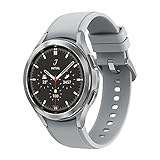 Samsung Galaxy Watch4 Classic (Stainless Steel, LTE, 46 mm) Silver inkl. 36 Monate Herstellergarantie, Fitness Tracker[Exkl. bei Amazon]