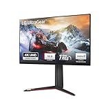 LG Electronics 27GP95RP-B UltraGear™ 4K 27' (68,47cm), 3840 x 2160, 16:9, NVIDIA G-Sync™, AMD FreeSync™, HDR10 and DisplayHDR™ 600, 98% DCI-P3, 1ms GtG - Schwarz